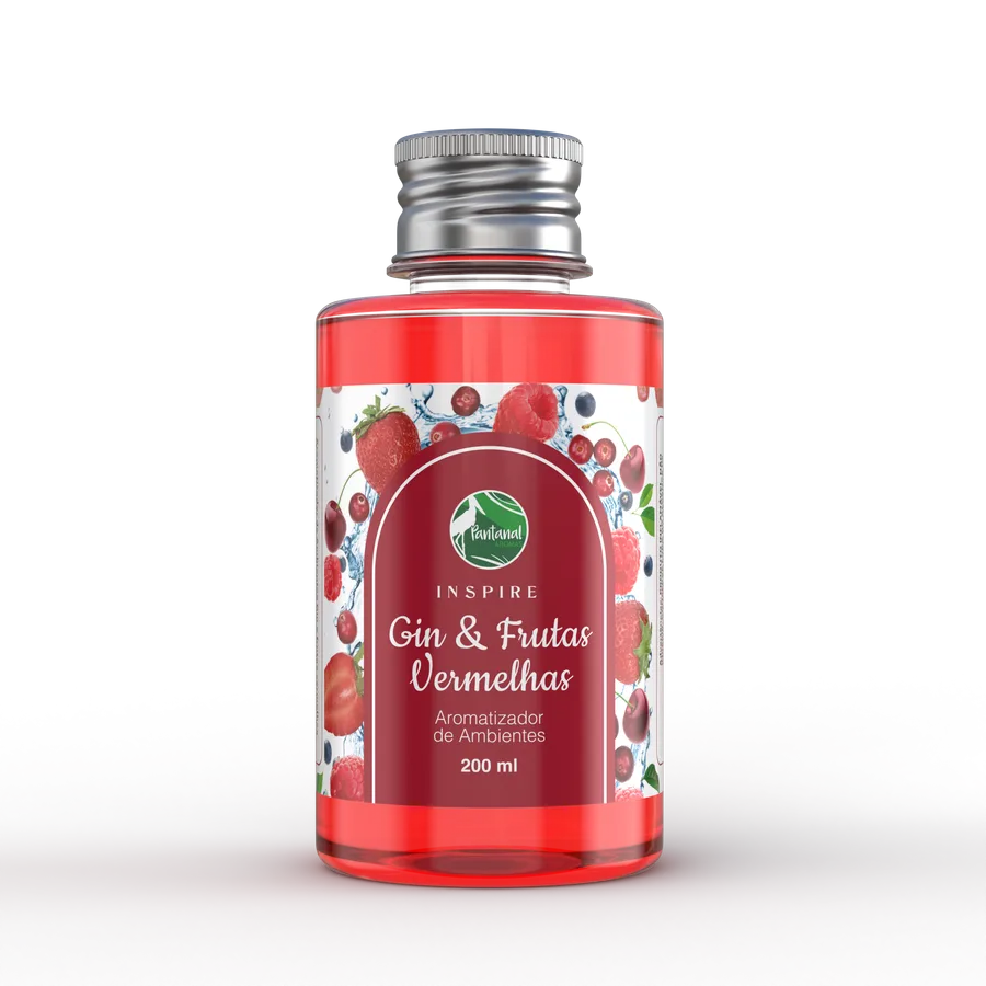 PANTANAL DIFUSOR 200ML INSPIRE GIN FRUTAS VERMELHA