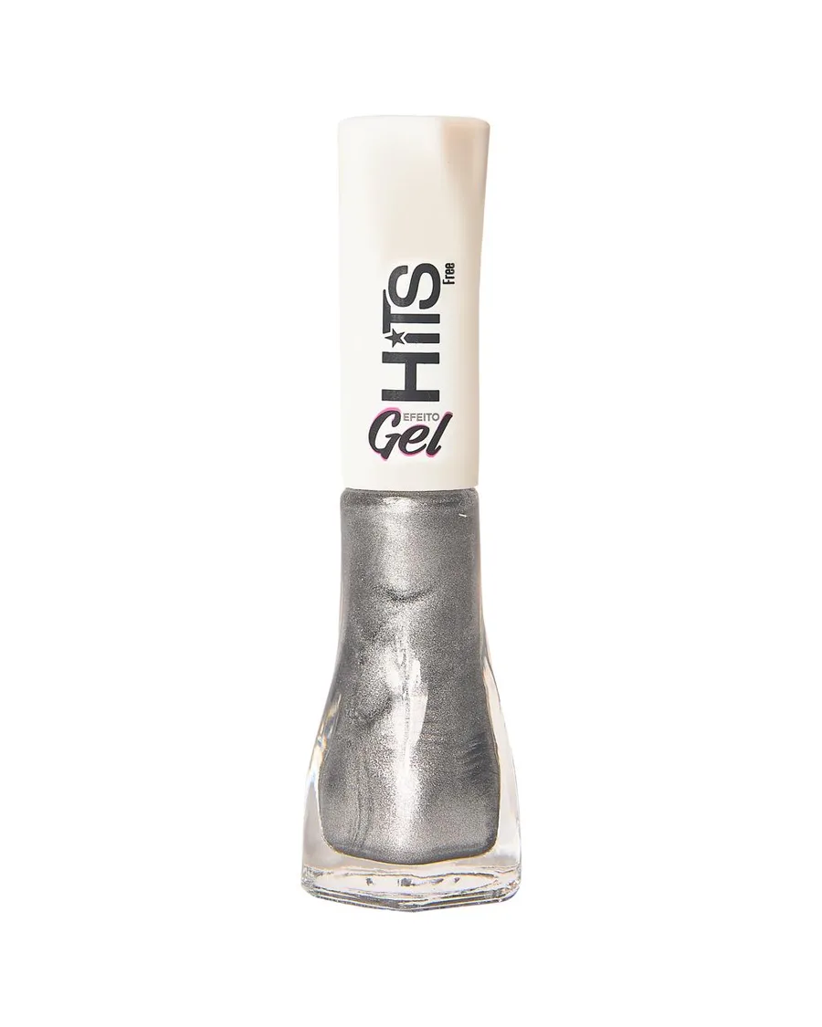 HITS ESM 8ML PEROLADO METALIZADO PRATA C.