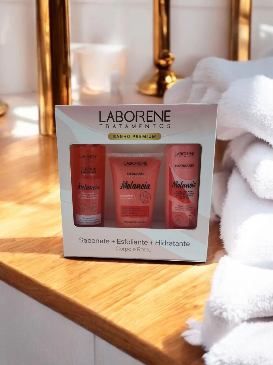 LABORENE KIT 3 SAB+ESFO+HID MELANCIA