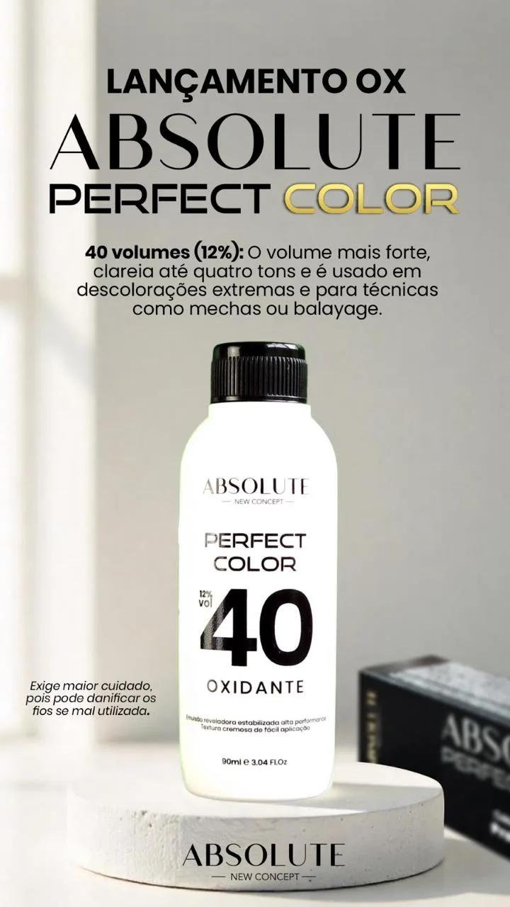 ABSOLUTE LOCAO OX 90ML 40VOL