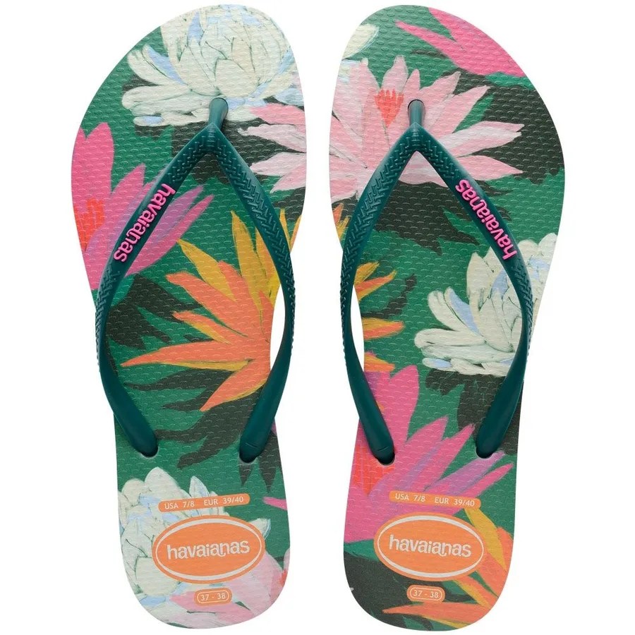 HAVAIANAS SLIM SUMMER 35/36 BLISS VERDE PANTA