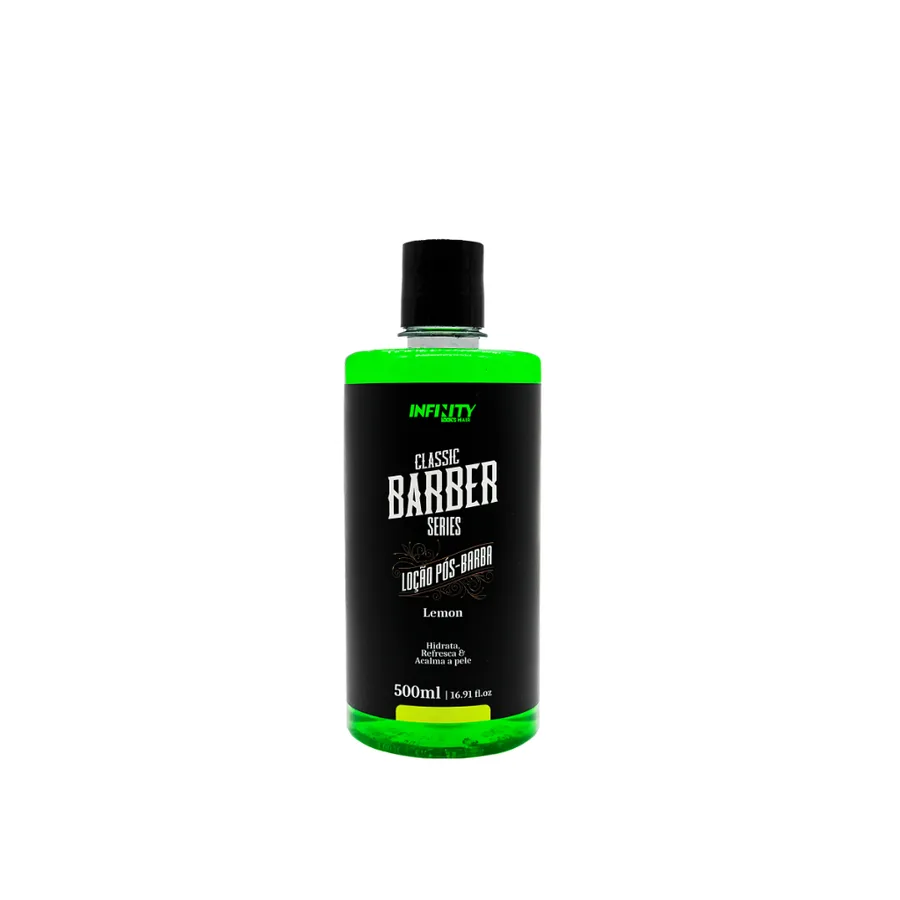 INFINITY LOCAO 500ML POS BARBA LEMON
