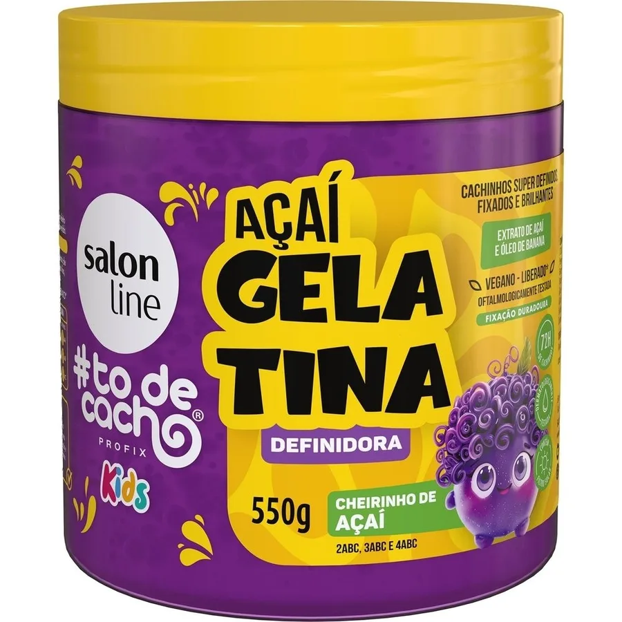 S.LINE GELATINA 550G TODECACHO KIDS ACAI