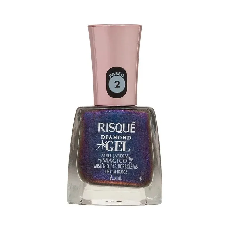 RISQUE ESM 9,5ML DIAMOND TOP COAT  MISTERIO BRLETA