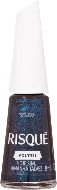 RISQUE ESM 8ML METALICO HOJE SIM, AMANHA TALVEZ