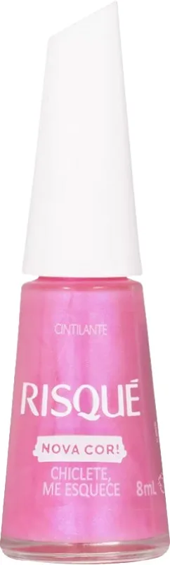 RISQUE ESM 8ML METALICO CHICLETE, ME ESQUECE
