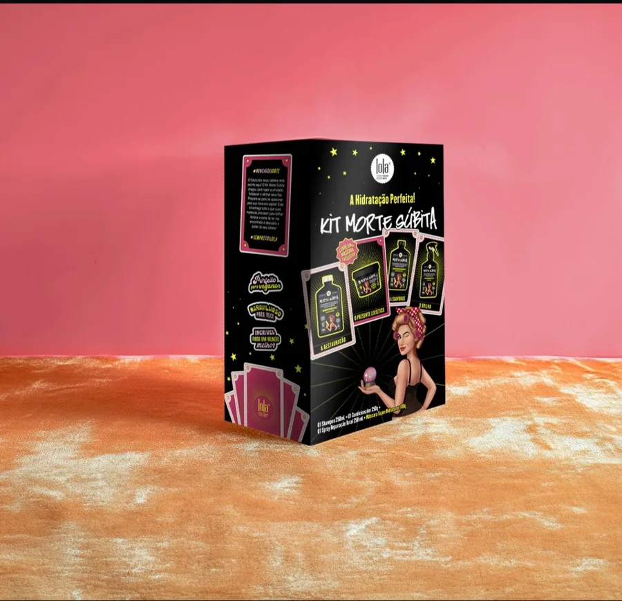 LOLA KIT SH+COND+SPR 250ML+MASC 100G MORTE SUBITA