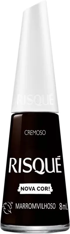 RISQUE ESM NOVA COR MARROMVILHOSO