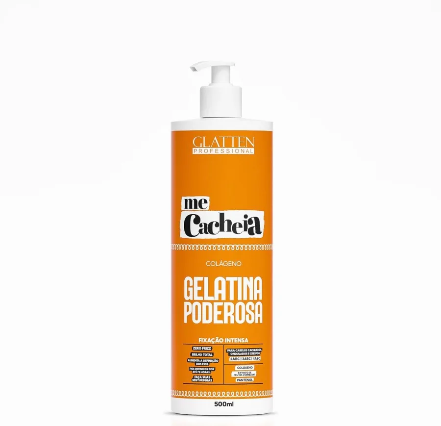 GLATTEN GELATINA ME CACHEIA 500ML PODEROSA