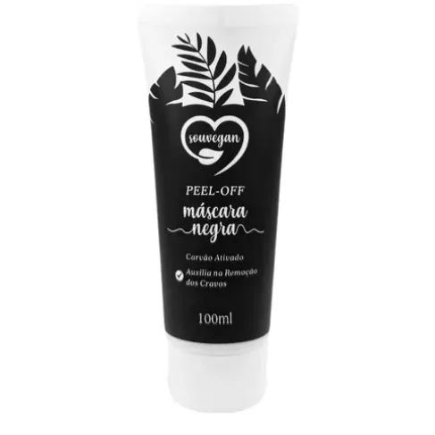 SOU VEGAN MASCARA FC 100ML PEEL OFF NEGRA