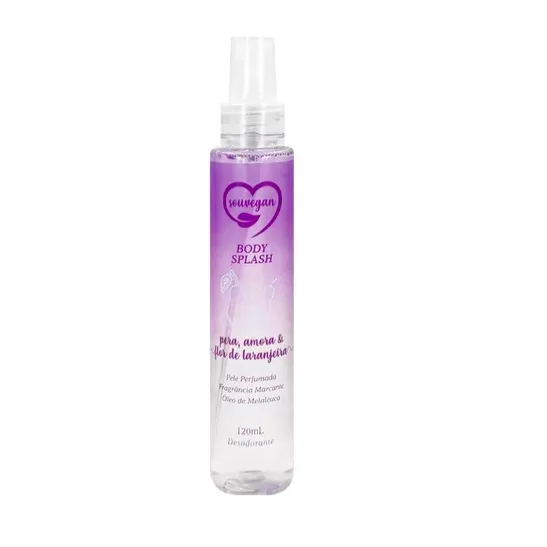 SOU VEGAN BODY SPLASH 120ML PERA AMOR E FLOR LARAN