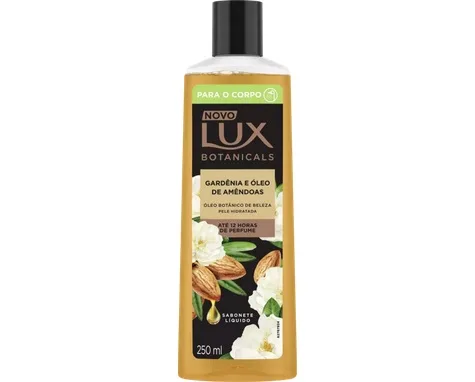 LUX SABONETE LIQ 250ML GARDENIA/AMENDOAS