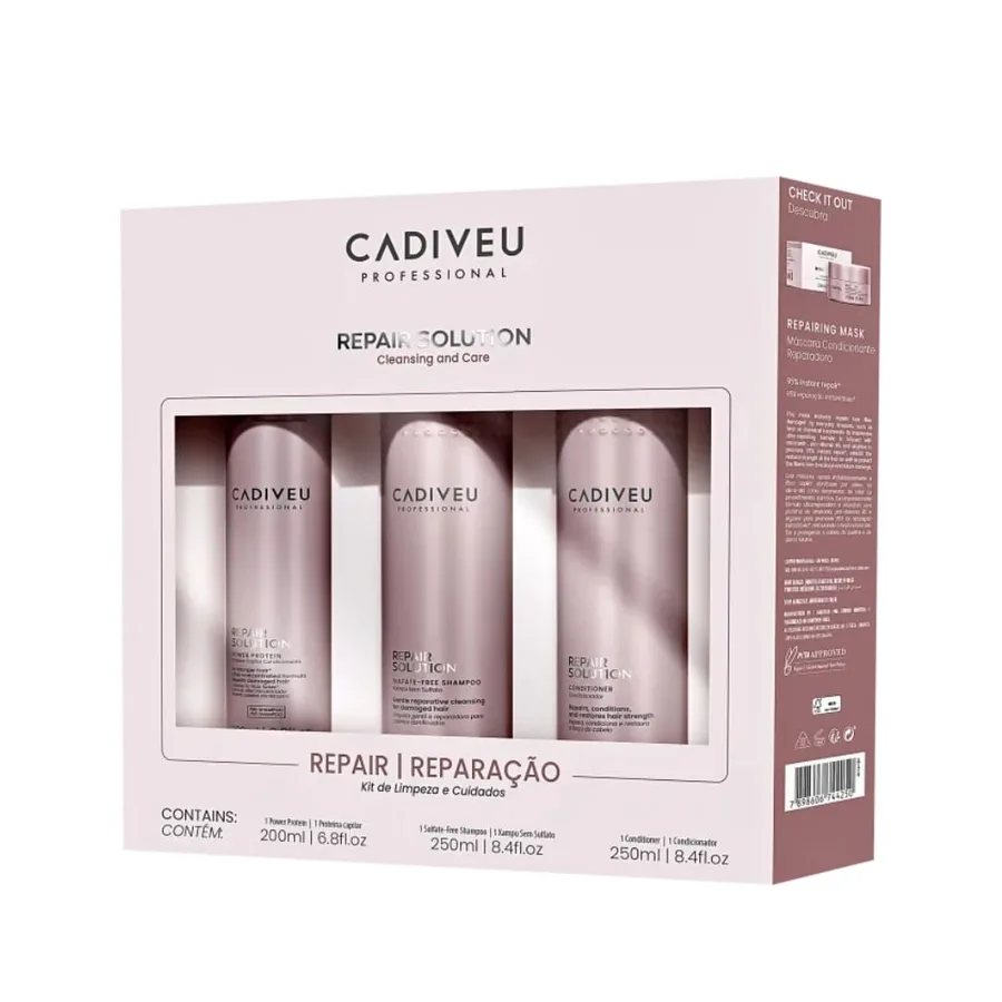 CADIVEU KIT RS  HOMECARE