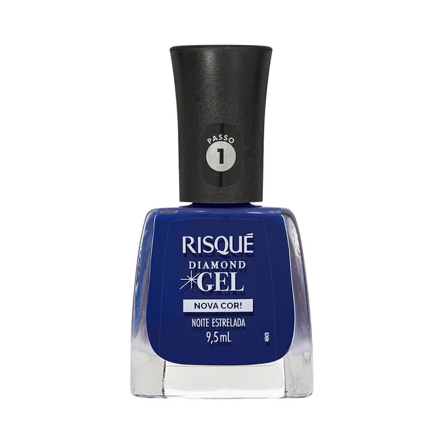 RISQUE ESM 9,5ML DIAMOND GEL NOITE ESTRELADA