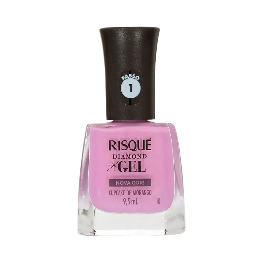 RISQUE ESM 9,5ML DIAMOND GEL CUPCAKE MORAN NU