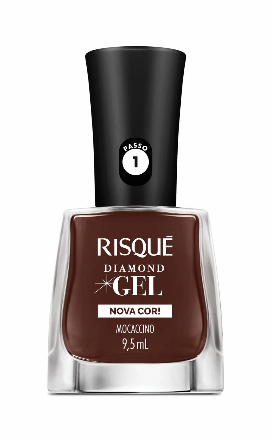 RISQUE ESM 9,5ML DIAMOND GEL MOCACCINO NU