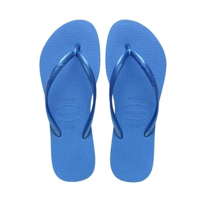 HAVAIANAS SLIM 39/40 AZUL BRILHANTE