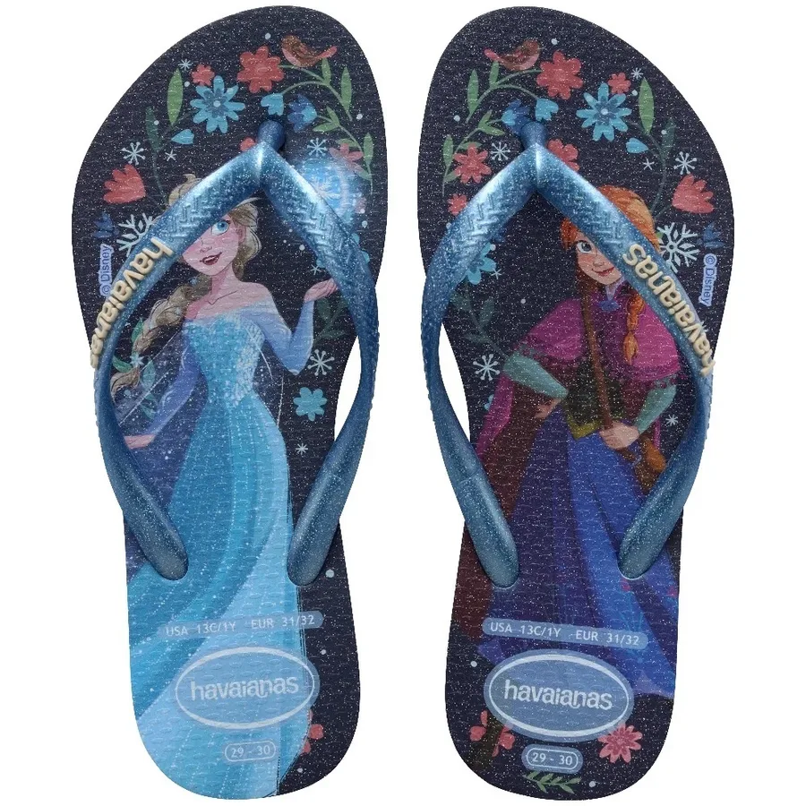 HAVAIANAS SLIM PRINCESS 25/26 AZ/AZ LAV