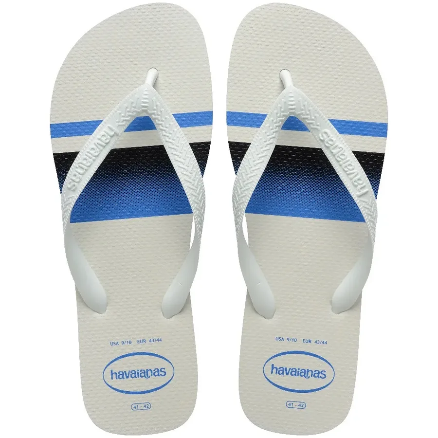 HAVAIANAS TOP BASIC 39/40 BCO/BCO/AZ