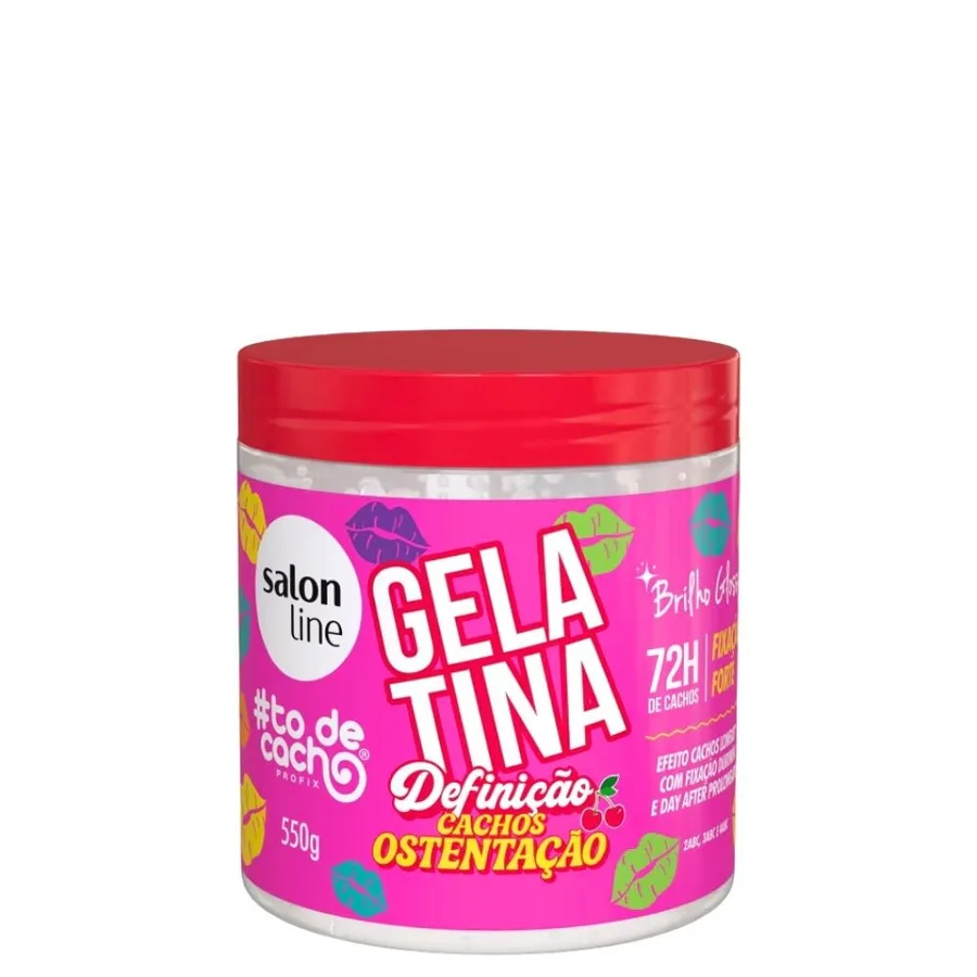 S.LINE GELATINA 550G DEFINICAO CACHOS OSTENTACAO