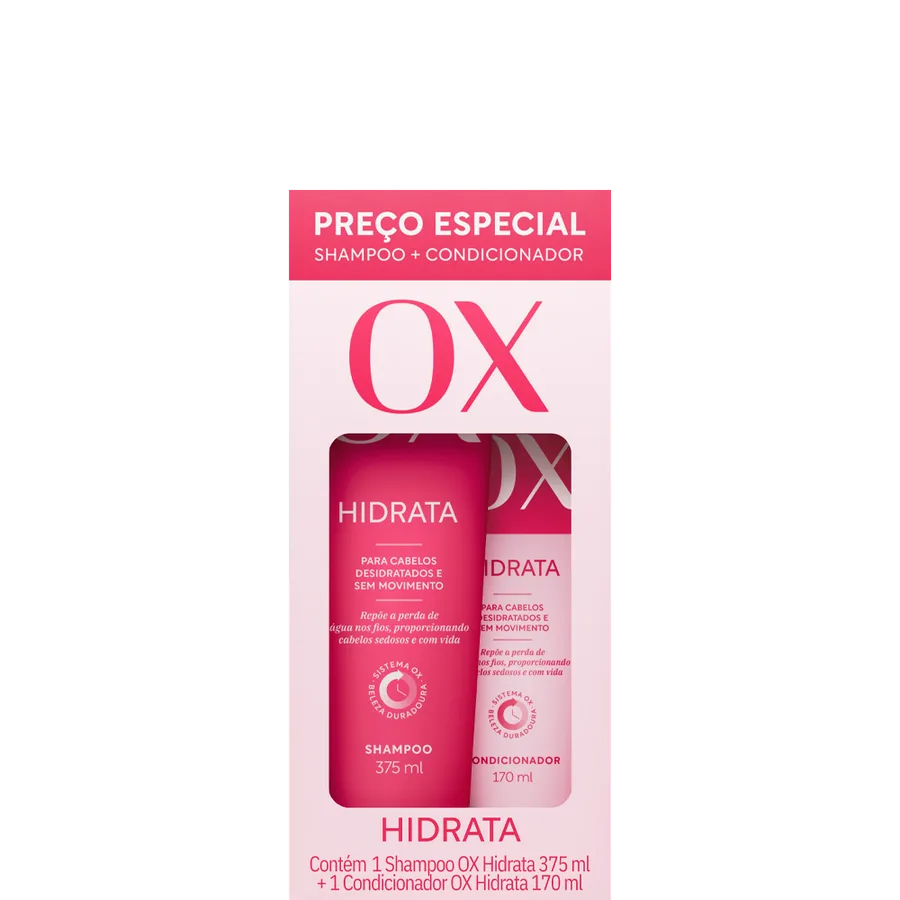 OX PROMOPACK HIDRATA SH+COND 6X375+170ML