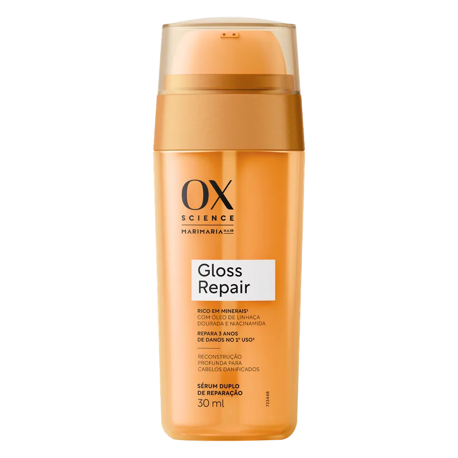 OX SERUM DUPLO SCIENCE GLOSS REPAIR 12X30ML