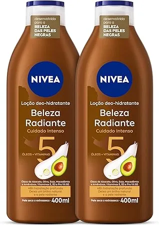 NIVEA KIT LOCAO BODY 400ML CUIDADO INTENSO