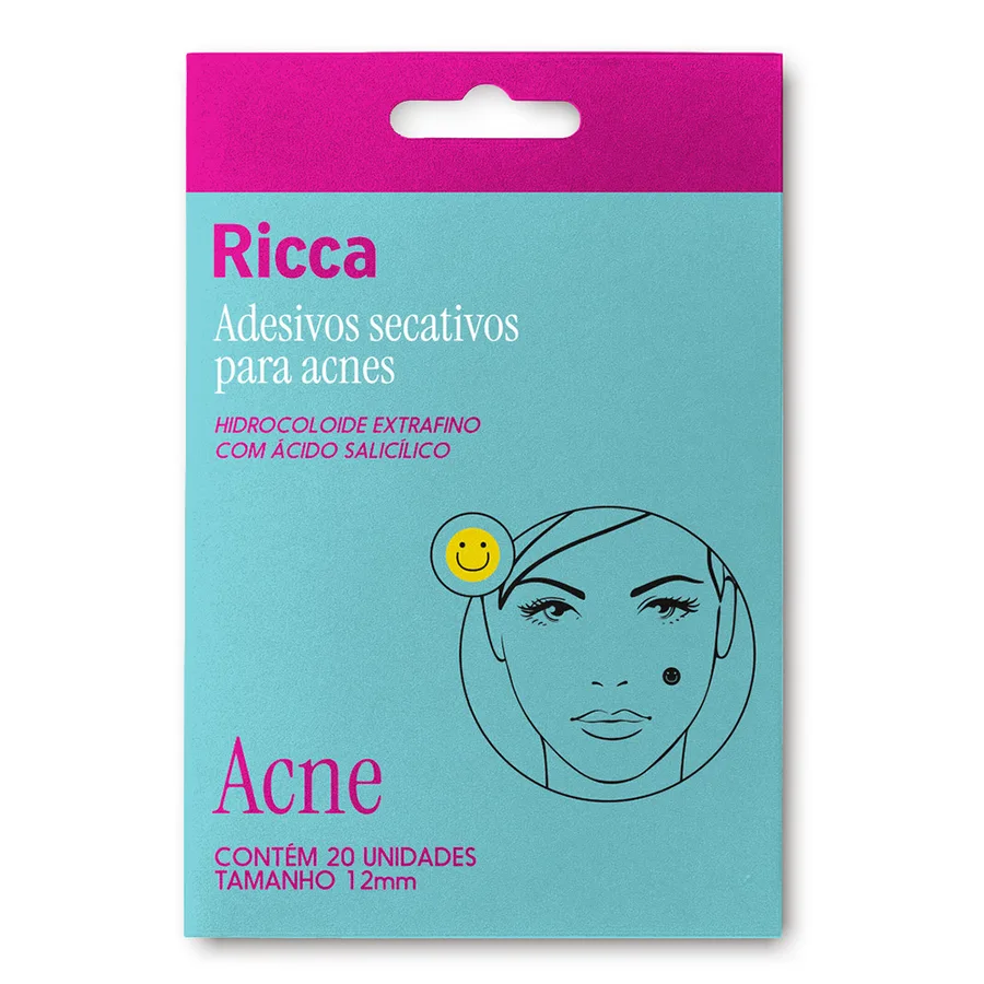 BELLIZ RICCA ADESIVOS SECATIVO ACNE SMILE