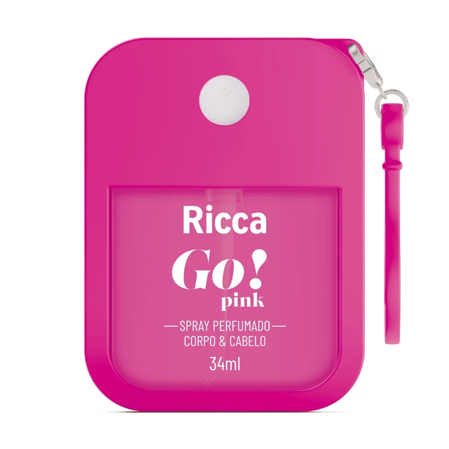 BELLIZ RICCA SPRAY COLÔNIA 34ML GO! PINK