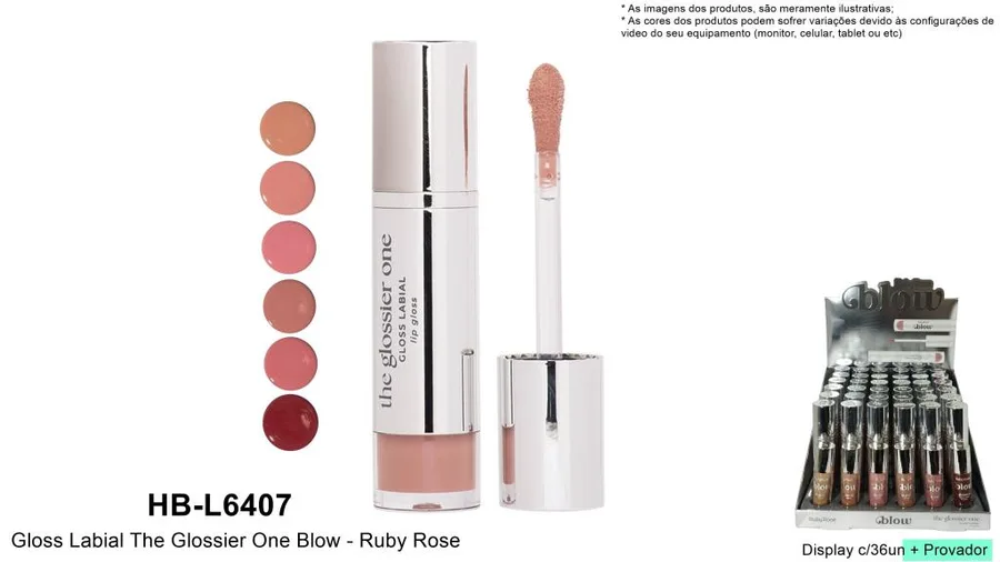 RUBY ROSE BLOW GLOSS THE GLOSSIER ONE - GB20 JANE