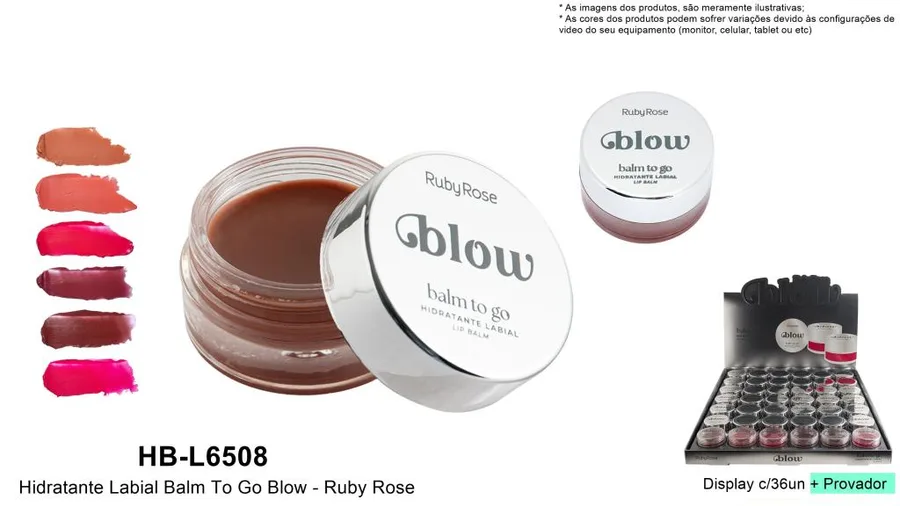 RUBY ROSE BLOW LIP BALM GIRL'S NIGHT - BM10 PREPAR
