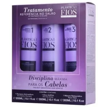 CADIVEU KIT PLASTICA DOS FIOS 1L 3X300ML