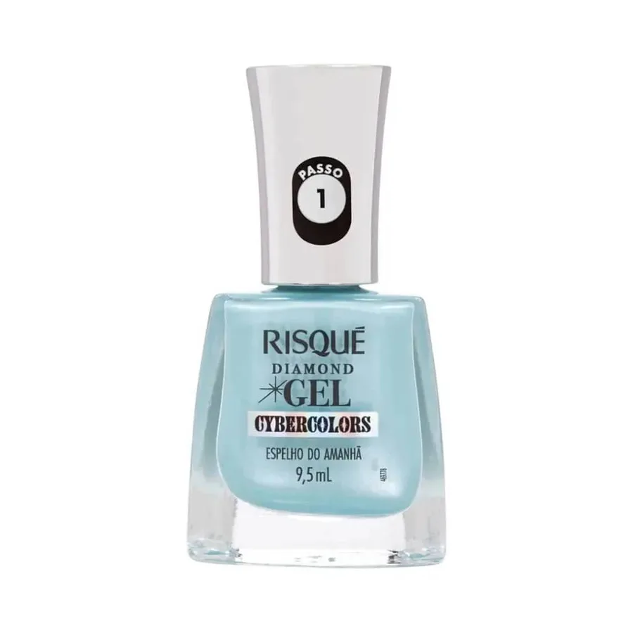 RISQUE ESM 9,5ML DIAMOND GEL ESPELHO DO AMANHA
