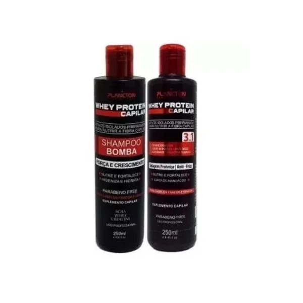 PLANCTON KIT SH+COND 250ML WHEY PROTEIN POS QUIMIC