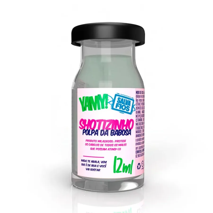 YAMY AMPOLA 12ML SHOTIZINHO SALVA FIOS POLPA BABOS