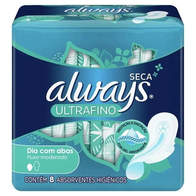 ALWAYS ABS C/ABAS ULTRAFINO SECA 8UN