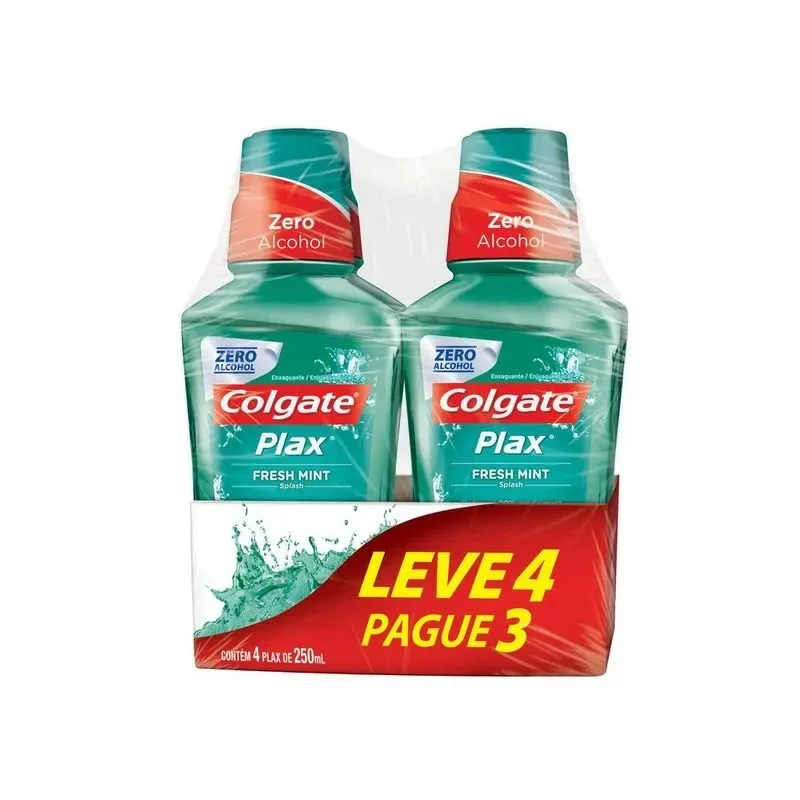 COLGATE PLAX ANTISSEP 250ML FRESH MINT L4P3