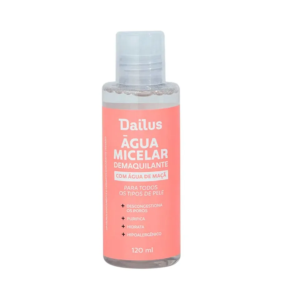 DAILUS AGUA MICELAR 120ML DEMAQUILANTE