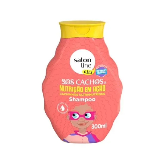 S.LINE KIDS SOS C. SH 300ML DIFINICAO NUT.  ACAO