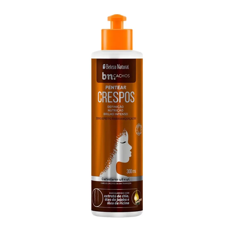BELEZA NATURAL CREME PENTEAR 300ML CRESPOS
