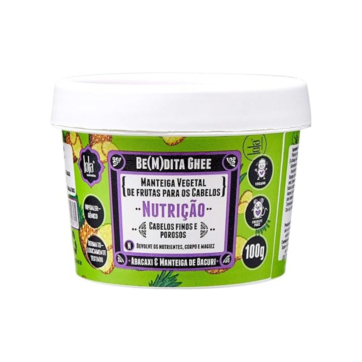Lola Be(M)dita Ghee 100G Nutrição Abacaxi