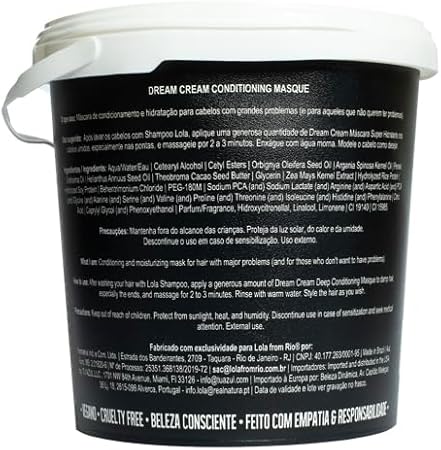 Lola Mascara 3KG Dream Cream Conditioning