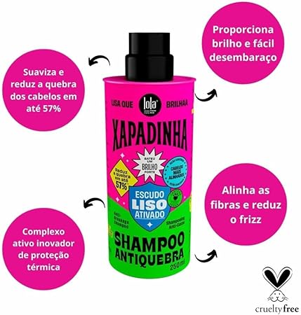 Lola Shampoo Xapadinha Disciplinante 250ml
