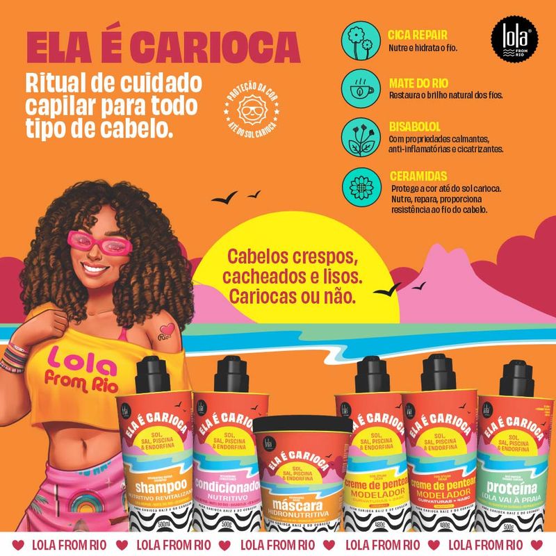 Lola Shampoo Ela é Carioca 500ml