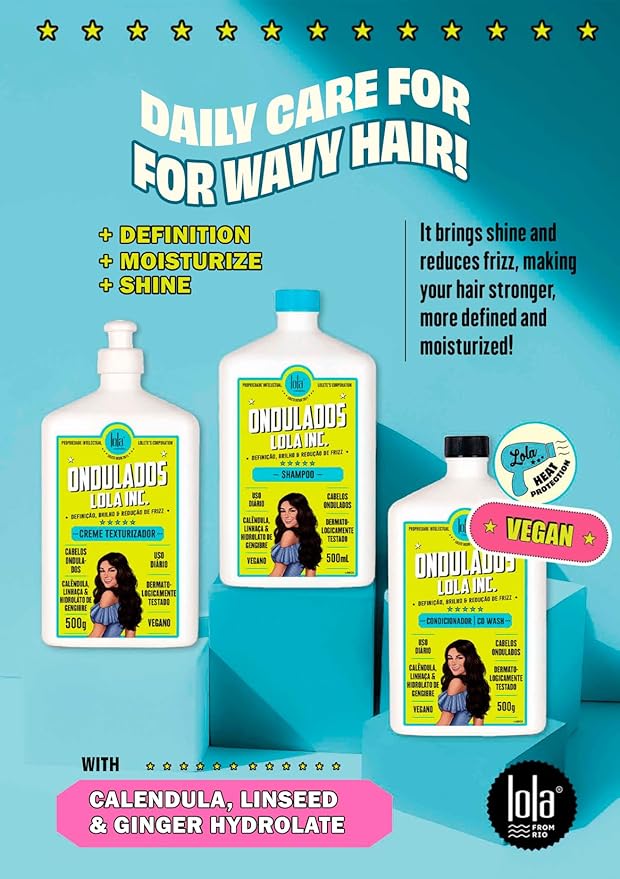 Lola Shampoo 500ML Ondulados Inc
