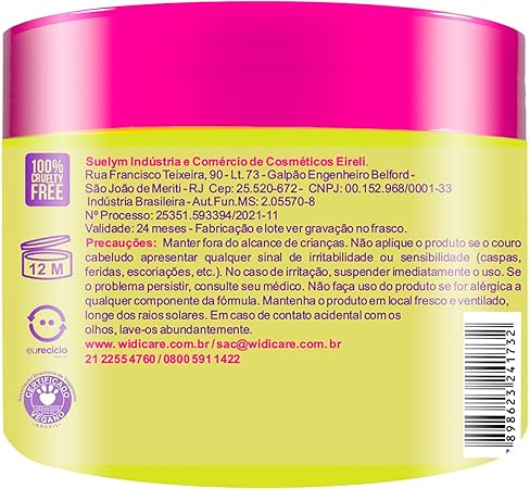 Widicare Máscara Phytomanga Cream 300g