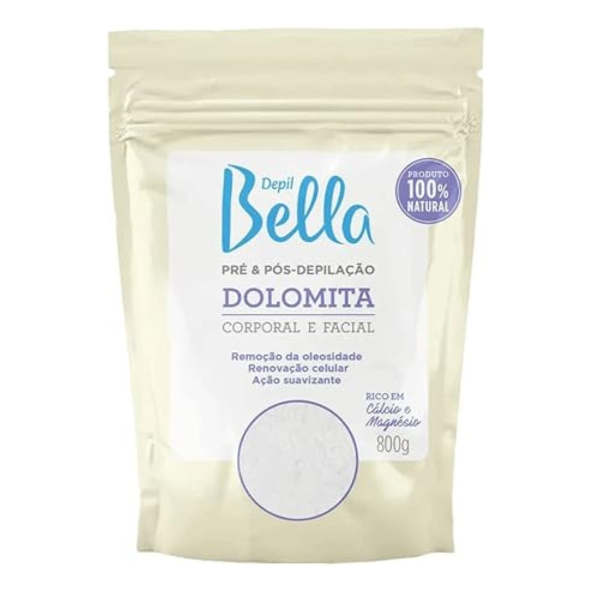 Depil Bella Dolomitta Corporal e Facial 800g