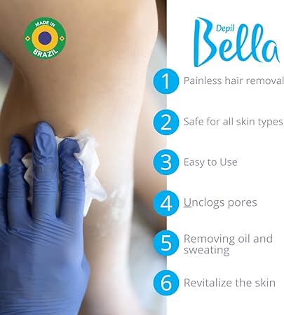 Depil Bella Dolomitta Corporal e Facial 800g