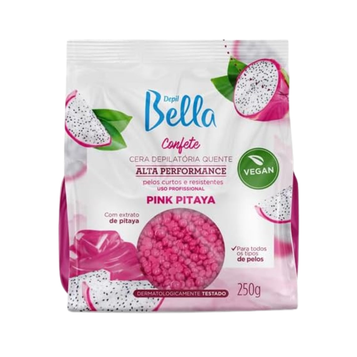 Depil Bella Cera Depilatória Confete Pink 250g