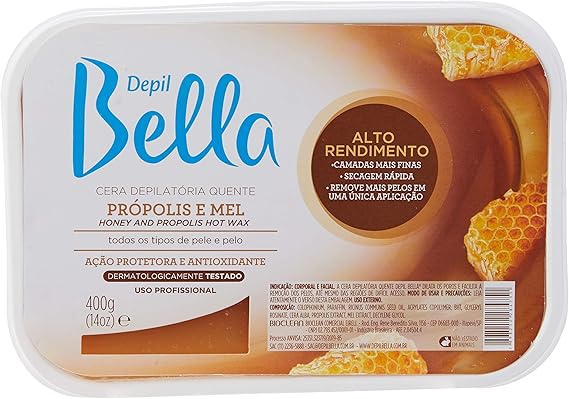 Depil Bella Cera Depilatória Própolis 400g